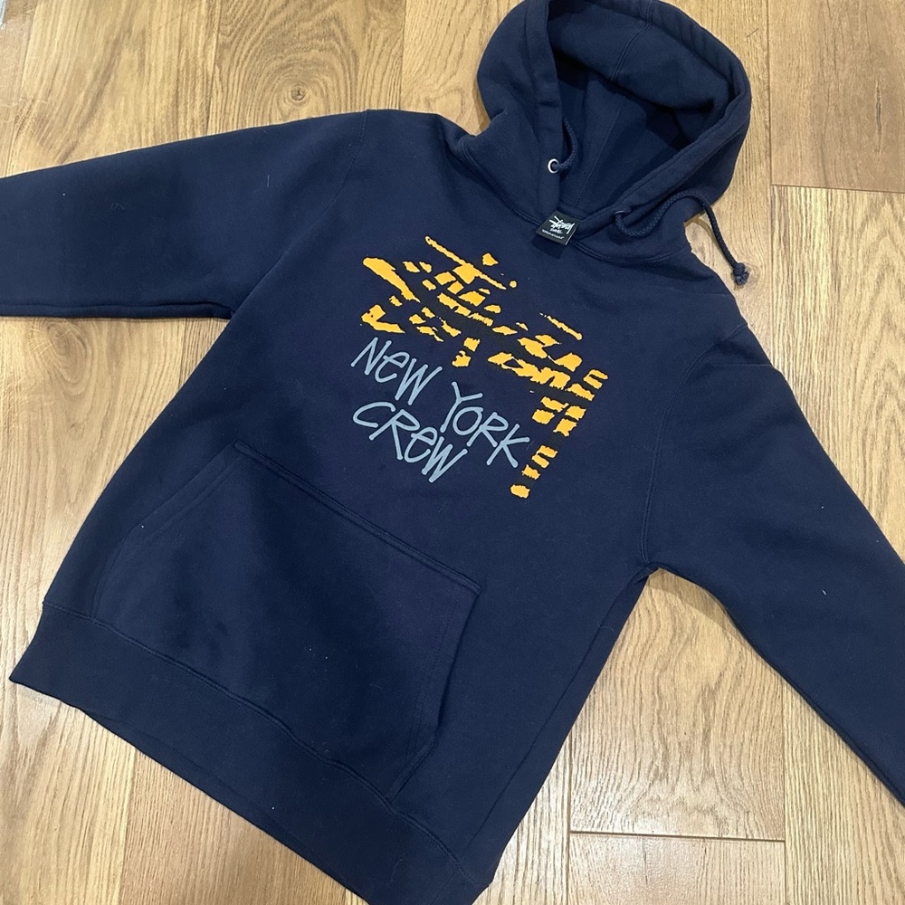 stussy x ASAP rocky mob new york crew friends family hoodie